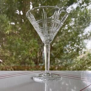 Marquis by Waterford Crystal Martini Glass Cut Crystal 7 Inch